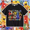 Nova Pizzy'Sparlor Suezy's Restaurant Roupa Infantil Camiseta de Manga Curta Meninos Verão Meia-Manga Tops Tendência