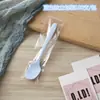 Copo de madeira, pote de iogurte, embalagem em caixa, pote de pudim, mousse, sorvete, gelatina de leite, sorvete, iogurte, pode ser congelado, com tampa