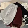Pantalones de Chándal Nuevo Estilo Otoño Ropa Infantil Niños Niñas Estilo Coreano Pantalones Casuales Versátiles Pantalones Largos Versátiles Ropa de Abrigo Infantil Pantalones de Moda Versátiles