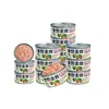 Carne de Venado enlatada Alimento Principal para Gatos, Latas Grandes a Granel, Latas de Alimento Principal a Precio Completo, Alimento Húmedo para Mascotas Mousse Pasta de Carne, Snacks para Gatos