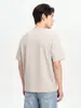 Camiseta de Manga Corta con Cuello Redondo y Mangas Raglán de Algodón Hielo de Secado Rápido para Hombre 2026 Verano Nueva Holgada Deportiva Transpirable