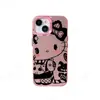 Funda de Teléfono Cartoon de Gato Kitty Chica Picante Popular en Venta en Japón y Corea para Apple 18 Pro Max, Funda Protectora Imd de Cobertura Completa para iPhone 17