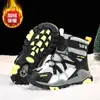 Venta directa de fábrica, botas de nieve para niños, zapatos de algodón para niños, botas altas engrosadas y cálidas, a prueba de frío para el Noreste