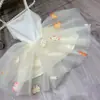 Vestido de Verano 2025 para Niñas Estilo Coreano Nuevo con Tira de Lazo Vestido de Hada Súper Hada Vestido de Princesa