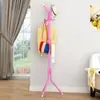 Perchero de Arte en Hierro, Multifuncional, Colorido, Elegante Perchero para Ropa, Perchero Creativo para Ropa, de Pie, para Dormitorio, Uso Doméstico, Simple y Moderno