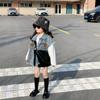 2026 Ropa Nueva Coreana para Niños Estilo Unisex Mezclilla Pintada Deshilachada Vintage Chaleco de Mezclilla sin Mangas