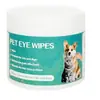 Limpeza de Manchas de Lágrimas para Animais de Estimação Transfronteiriça de Qualidade Premium Lenços de Exportação para Cães e Gatos Limpeza Especial de Manchas de Lágrimas Oculares