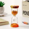 Regalo Creativo para Niños Reloj de Arena de Vidrio Temporizador 1/3/5/10/15/30 Minutos Herramienta de Gestión del Tiempo para Estudiantes