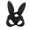 Máscara de ojo de zorro SM, juguetes sexuales para adultos, máscara de cuero para escenario, juego de rol, accesorios alternativos para parejas.