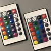 Control Remoto RGB de 24 Teclas Iluminación LED Control Remoto Infrarrojo Control Remoto de Cadena de Luces Solares