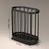 Cesta de Armazenamento para Tapete de Yoga, Equipamentos Esportivos Domésticos, Organizador de Armazenamento para Artigos Esportivos de Basquete, Suporte de Armazenamento para Equipamentos de Fitness