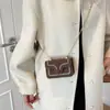 Bolso de Hombro Casual Chic Bordado Estilo Coreano para Mujer, Nuevo Colorido de Moda con Textura Única, Bolso Pequeño Cuadrado Cruzado Estilo Ins Tendencia
