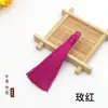 Anillo de tiro con borla de 8 cm DIY tejido a mano puro borla de anillo de tiro borla borla de nudo chino
