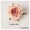 Flor de Rosa Puntiaguda Simulada Flor de Rosa Rizada para Boda Cabeza de Flor Flor Falsa Alfombra de Pasillo Flor de Seda Muro de Flores Cabeza de Flor de Rosa
