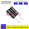 Capacitor eletrolítico de alta frequência Ruby 16V3300UF 12.5x30 ZLH 16zlh3300mefc12.5x20