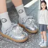 Zapatillas Deportivas de Lunares para Niña Zapatos Casuales de Cuero para Niña 2026 Otoño Nuevos Zapatos de Una Sola Pieza Zapatos Antideslizantes para Caminar para Bebé Zapatos para Niños