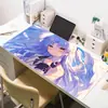 Alfombrilla de Ratón de Anime Directamente de la Fábrica de Origen, Extra Grande, Engrosada, Impermeable, con Soporte para Muñeca, Alfombrilla de Teclado Personalizada con Tu Propio Diseño