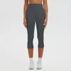 Leggings de Yoga Cepillados de Cintura Alta Pantalones de Pierna Ancha de Siete Puntos Chal Moldeador de Cuerpo Camisola Sujetador Conjunto de Cuatro Piezas
