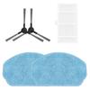 Aplicable a MAMNV ZCWA Robot de barrido BR150/BR151 Accesorios Cepillo lateral Filtro de tela Hapa