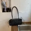 Bolsas Femininas Transfronteiriças 2026 Nova Moda Estampada Bolsa de Ombro para o Dia a Dia Estilo Coreano de Nicho Bolsa Baguete Versátil
