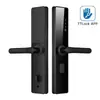 Cerradura de Huella Dactilar, Ttlock, Cerradura Tuya, Cerradura de Hotel con Tarjeta de Deslizamiento, Cerradura de Alojamiento, Cerradura de Contraseña de Apertura con un Solo Toque, Cerradura Inteligente para Puerta
