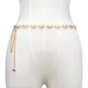 Decoración de Cadena Corporal Europea y Americana con Falda Pantalones Modernos Versátiles Cadena de Metal Diamante de Alta Calidad Mariposa Cadena de Cintura para Mujeres