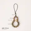 Cadena para Teléfono de Boj y Sándalo de 6/8mm, Correa para Teléfono de Sándalo, Colgante de Palosanto/Ébano/Sándalo Verde/Sándalo Dorado
