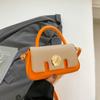 Personalidad Estilo Francés Trendy Simple y Elegante Bolso de Hombro para Mujer 2025 Primavera Nuevo Versión Coreana Casual Crossbody Bolso Cuadrado Pequeño