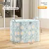 Bolsa de Almacenamiento para Colchas, Bolsa Organizadora de Ropa de Algodón, Cesta de Ropa Sucia de Gran Capacidad, Bolsa a Prueba de Polvo e Impermeable para Empacar Mudanzas