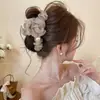 Nuevo estilo primavera y verano pinza de tiburón grande para mujer con un toque de alta gama, no daña el cabello, pinza de pelo para la nuca, accesorio para el cabello