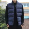 Chaleco para hombre, nuevo abrigo de algodón para otoño e invierno, chaqueta sin mangas, ropa de algodón sedoso moderna estilo coreano, prenda de abrigo para otoño e invierno, ropa para hombre