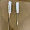Cepillo para licuadora, cepillo para limpiar tazas, cepillo de limpieza para extractor de jugos y máquina de leche de soja con mango largo, cepillo para tazas con mango de madera, cepillo de limpieza