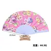 Ventilador de Mesa Plegable Seda y Satén para Mujer Abanico Plegable sin Cordones Abanico Publicitario Imprimible Danza Boda Fabricante Venta al por Mayor