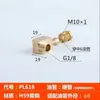 Conector de Tubería de Aceite Deslizante de 4 mm Tipo Tarjeta Interna Pd Conexión Directa, Accesorios de Cobre para Línea de Aceite de Virola, Conector de Boquilla de Aceite para Tubería de Nylon