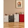 Armário baixo para arquivos de senha sob a mesa com gaveta com chave armário de armazenamento tipo gaveta armário de arquivo de documentos de ferro forjado armário de armazenamento de impressão digital