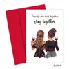 Tarjetas de felicitación transfronterizas para fiestas de amigas, tarjetas de amistad, bendiciones para hermanas con sobre, deseos de cumpleaños para amigos, nuevos productos de Amazon