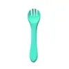 Amazon Vajilla de Silicona Ventosa Madre Bebé Tazón para Comida de Bebé Cuchara Silicona de Grado Alimenticio Cuchara para Comer traje