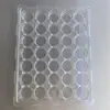 Múltiples modelos venta directa de fábrica transparente rejilla redonda agujero redondo blíster ferretería electrónica componentes electrónicos automotrices caja de blíster