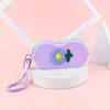 Bolsa de Silicona para Gafas de Dibujos Animados para Mujer, Bolso Portátil, Estuche Protector para Gafas de Sol, Billetera para Monedas, Venta al por Mayor