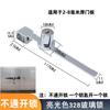 Vitrina riel de puerta de vidrio doble ranura aleación de aluminio puerta corredera deslizante en forma de montaña deslizante puerta corredera rueda de 5 mm farmacia