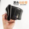 Tubo de silicone preto diâmetro interno 3/4/5/6/65mm mangueira de borracha de silicone resistente a alta temperatura anti-envelhecimento tubo de silicone doméstico