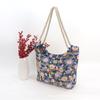 Bolso Bohemio Transfronterizo Nuevo para Mujer Bolso de Lona Moda Estilo Étnico Portátil Bolso de Mamá para Clase de Estudiante Bolso de Hombro