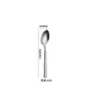 Acero Inoxidable 304 Vajilla Occidental Cuchillo, Tenedor, Cuchara de Estilo Romano, Cuchara de Servir, Espátula para Pasteles, Cuchillo para Mantequilla, Utensilios de Servicio para Restaurante