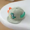 Sombrero suave de dinosaurio para bebé, gorra linda de pico de pato, gorra de béisbol bordada para niños y niñas de 6 a 18 meses, sombrero de protección solar