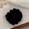 Corda de Telefone de Pelúcia Outono e Inverno, Faixa de Cabelo para Meninas, Corda Elástica Alta para Rabo de Cavalo Que Não Danifica o Cabelo, Faixa de Cabeça Durável