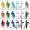Fabricante en Stock Venta al por Mayor Sillas Altas Sillas de Bar Sillas de Bar Sillas de Recepción Sillas de Metal Sillas de Hierro Europeas Simples de Moda