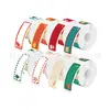 Pegatinas térmicas mini de vacaciones, aptas para impresoras D30/D35/P15, son autoadhesivas, papel térmico de etiquetas de colores para Navidad