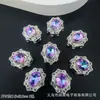 Anel com Miçangas Espaçadoras de Oito Furos em Forma de Abóbora Coração Borboleta Grande com Zircônia Anel Facial Anel para Pulseira de Miçangas DIY Acessórios de Joias para Colar