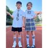 Uniformes de verano para estudiantes de primaria y secundaria, uniformes de jardín de niños, uniformes escolares de primero y segundo grado, traje Jk para presentación de coro infantil