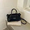 2026 Bolso de Mano para Mujer de Otoño Bolso de Mano Moda Hebilla Versátil Color Sólido Diseño Casual Bolso Cruzado